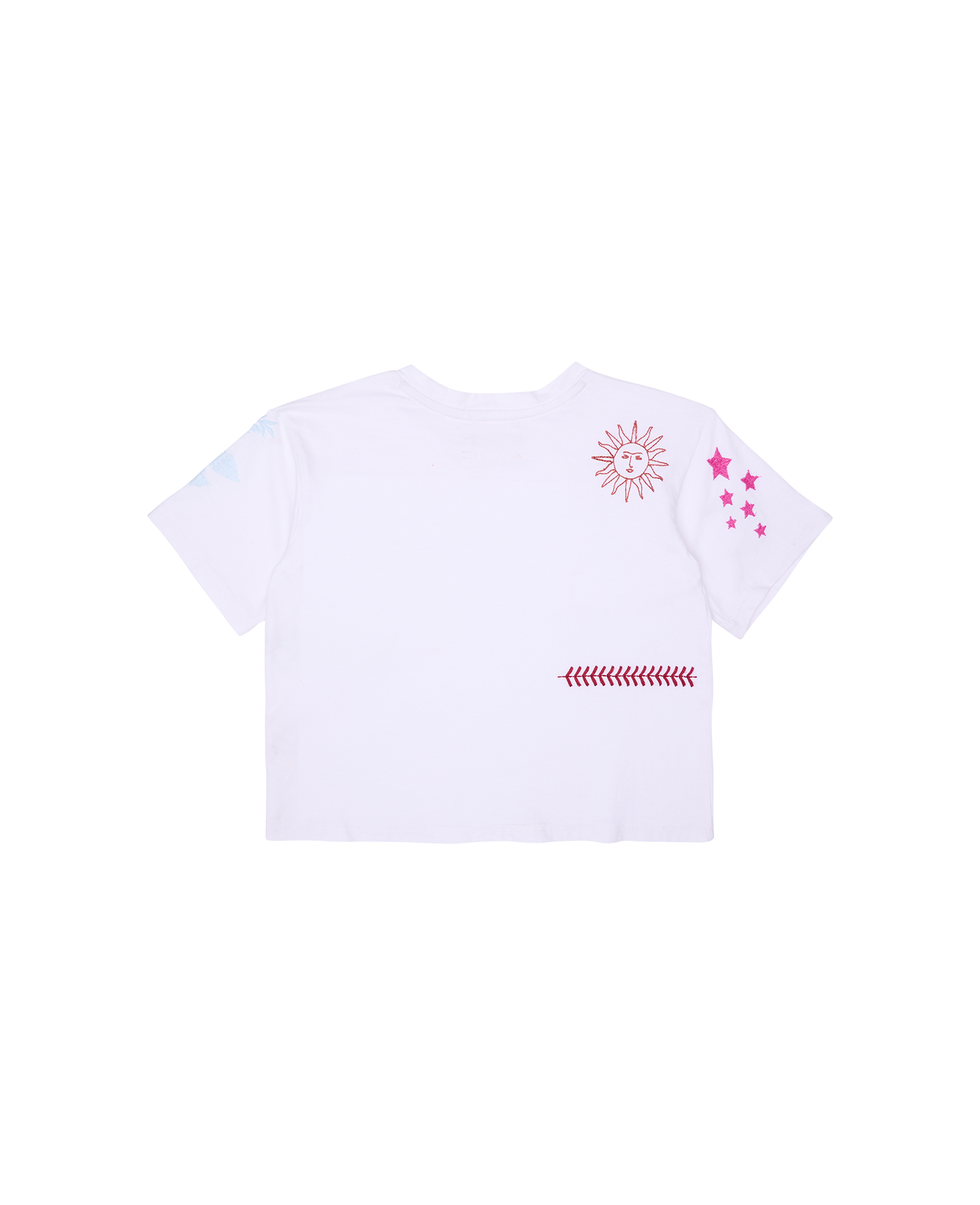 Sissel Edelbo T-shirt Billie Mini Overskudsstof Hvid