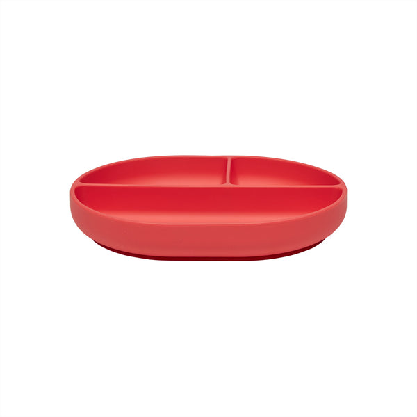 OYOY Enkei Suction Plate Beige/Red