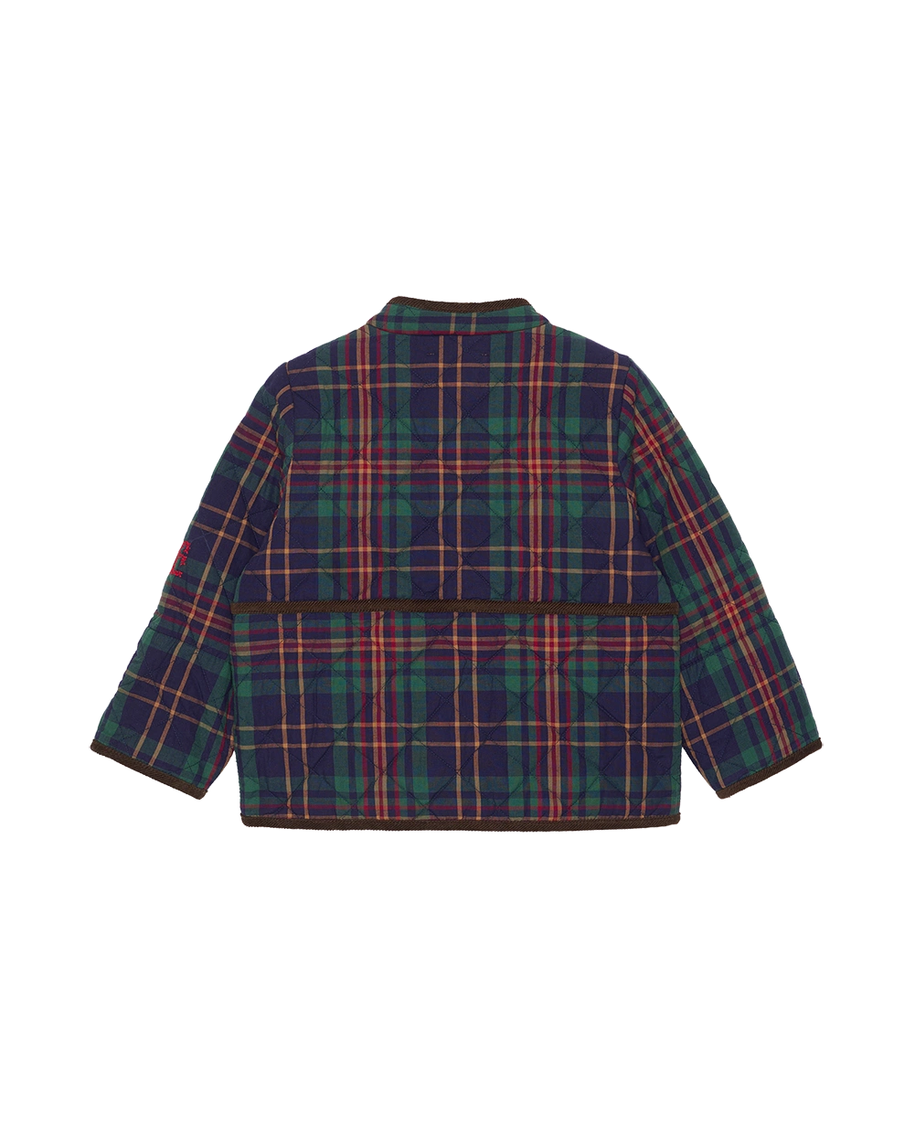 Sissel Mini Jakke Adriane Green Check