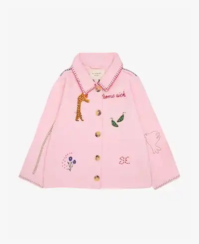 Sissel Edelbo My Mini Organic Cotton Jacket Pink
