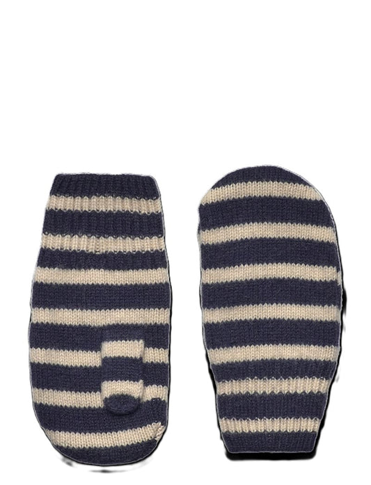 MP Denmark Vanter Bergen Stribede Dark Denim Melange