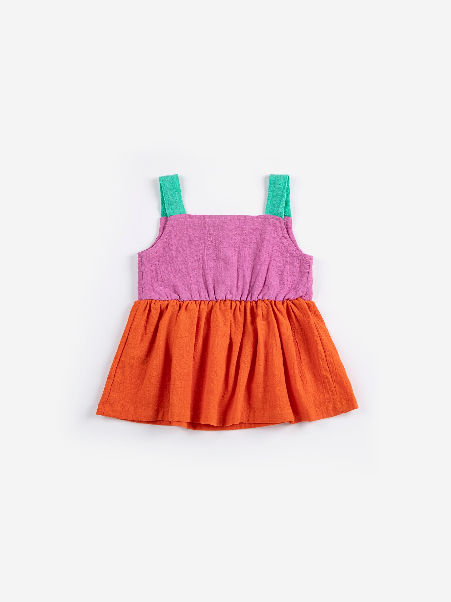 Bobo Choses Kjole Pixel Daisy Orange