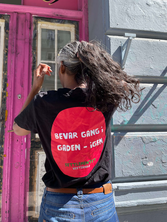 Settlementet Støtte T-shirt Gang i Gaden