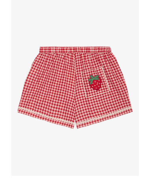Sissel Edelbo Bobbie Shorts Red Checks