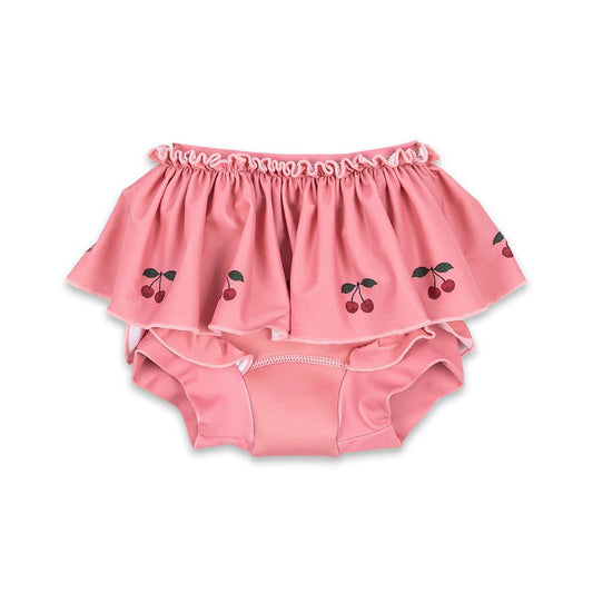 Konges Sløjd Badebukser Bobbi Frill Strawberry Ice