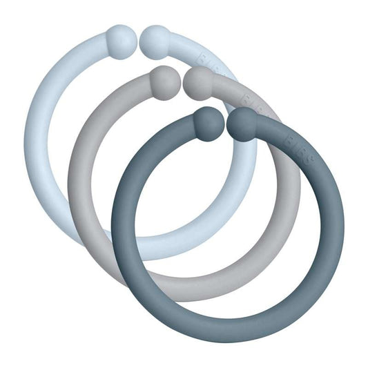 BIBS Loops 12 pack Baby Blue/Cloud/Petrol