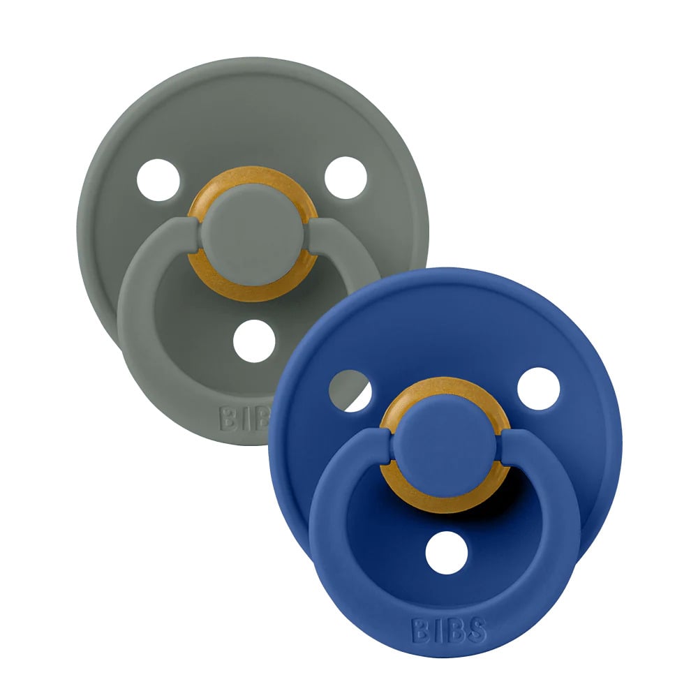 BIBS Colour 2-pack Pine / Cornflower Latex Sutter
