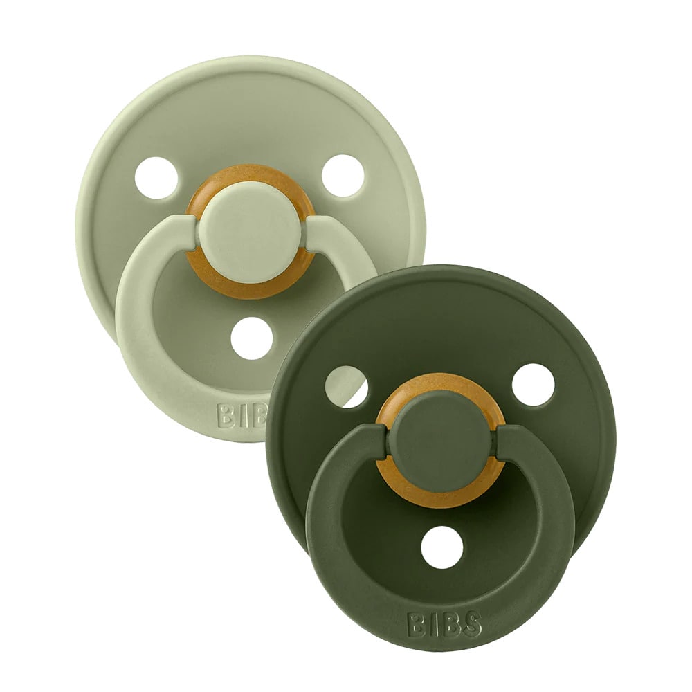 BIBS Colour 2-pack Sage / Hunter Green Latex Sutter