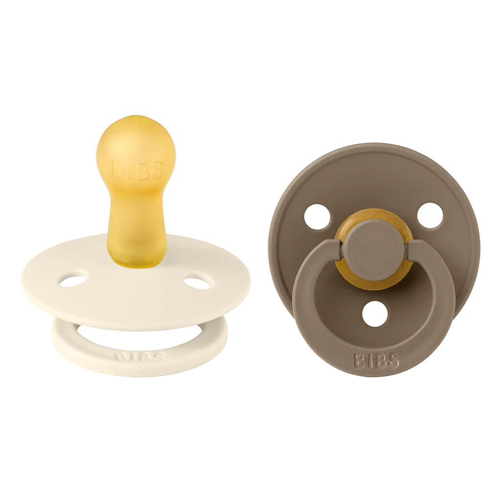 BIBS Sutter Ivory / Dark Oak Latex  2-pack