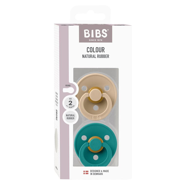 BIBS Sutter Latex Taupe / Scuba 2 pack