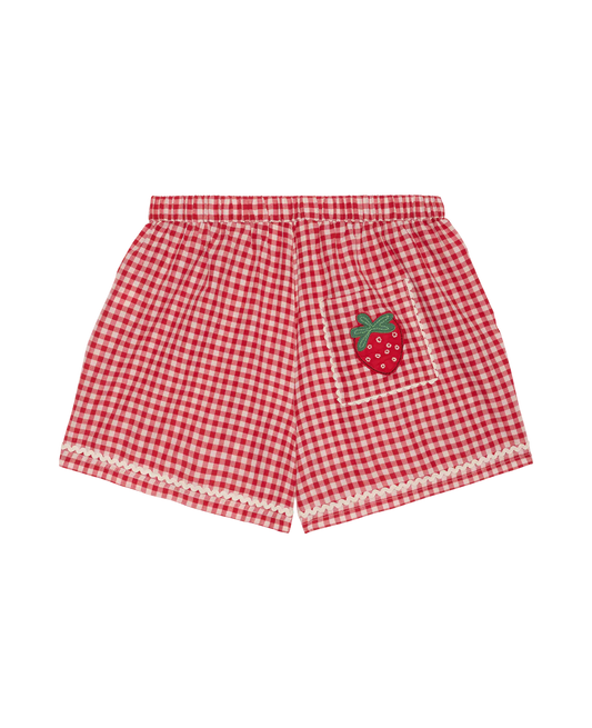 Sissel Edelbo Bobbie Shorts Red Checks