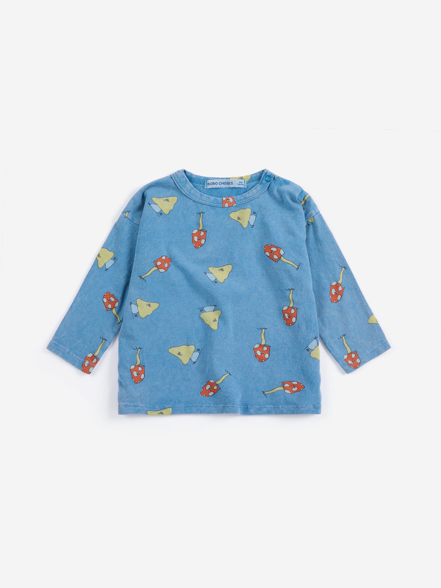 Bobo Choses Bluse Mush Monster Duo All Over