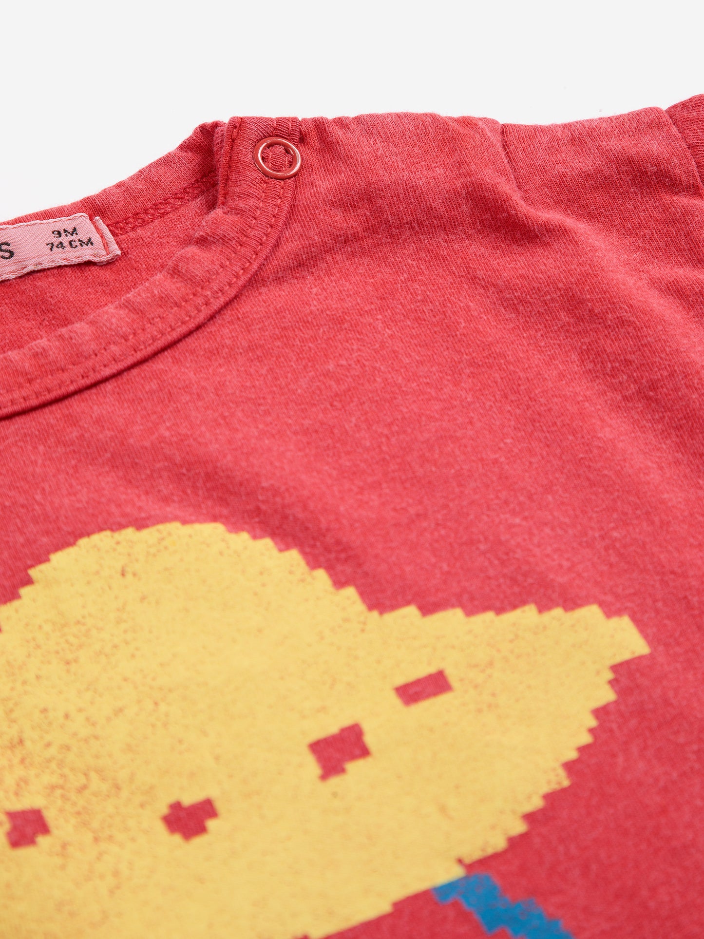 Bobo Choses Bluse Pixel Abduction Red