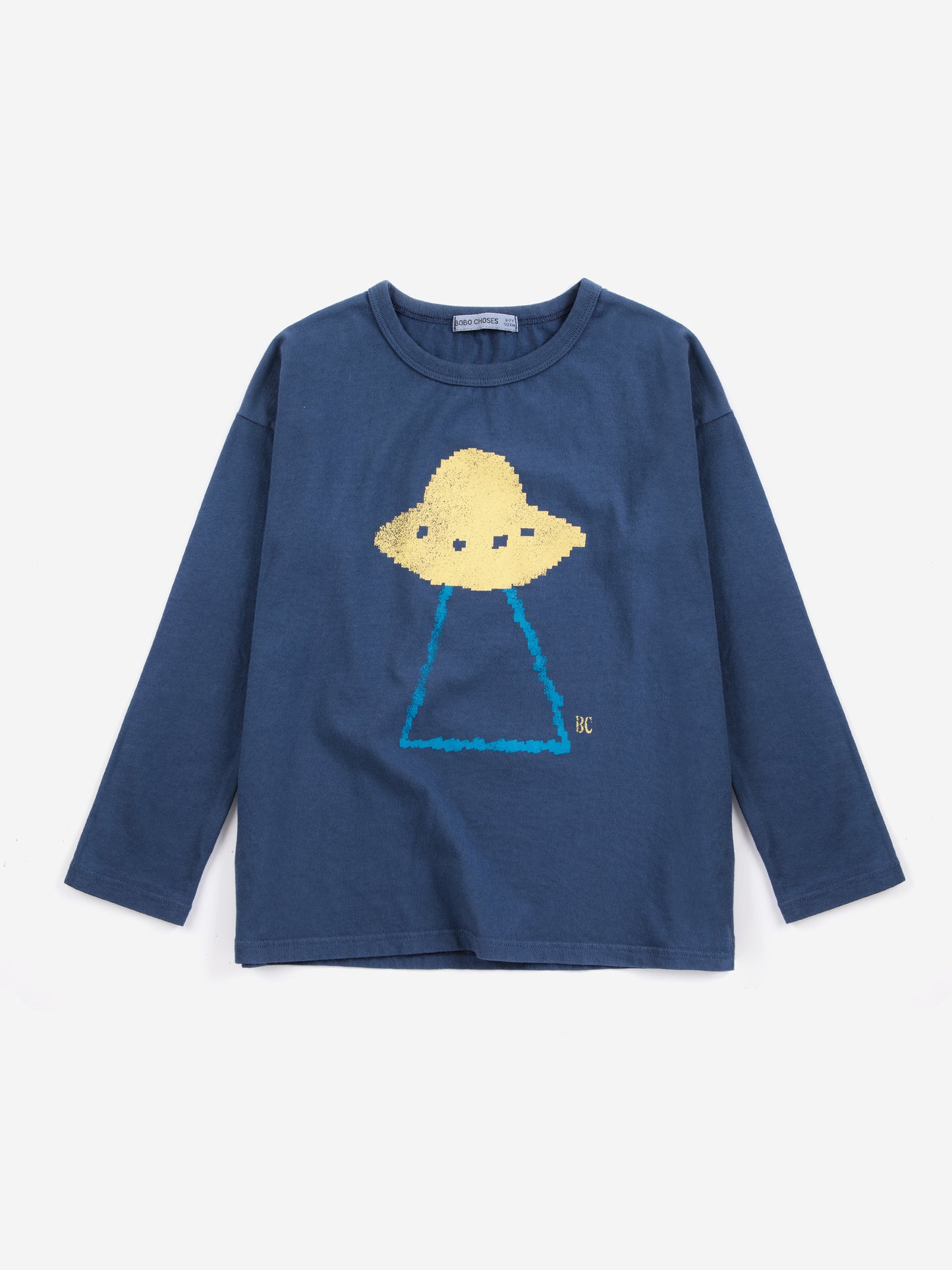 Bobo Choses Bluse Pixel Abduction Blue