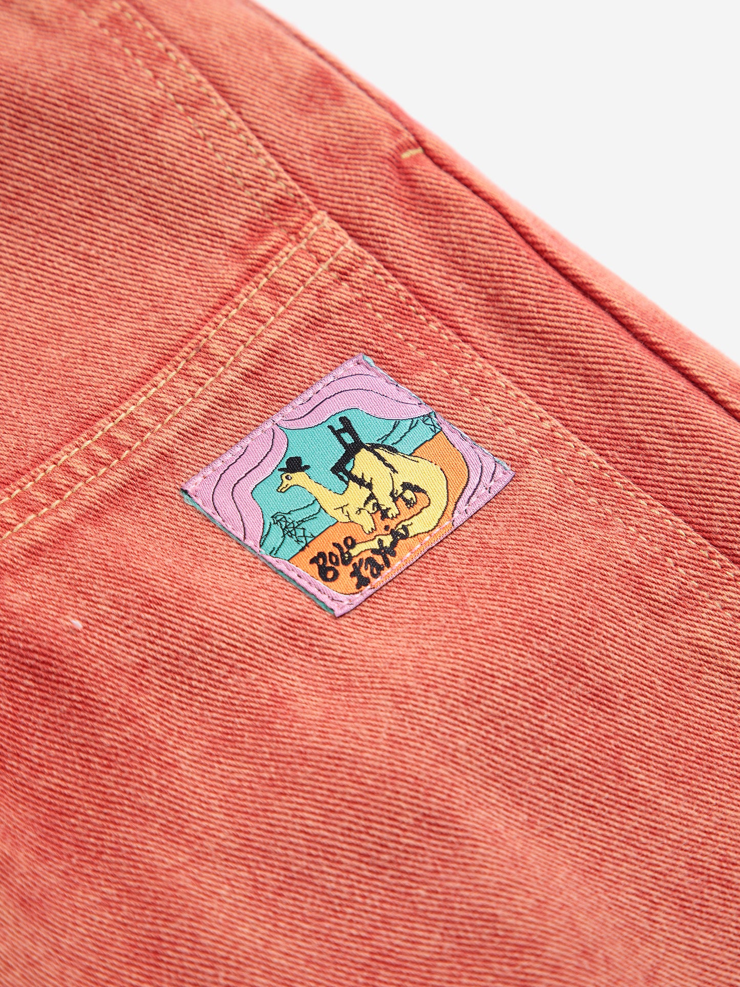 Bobo Choses Bukser Denim Taxi Saurus