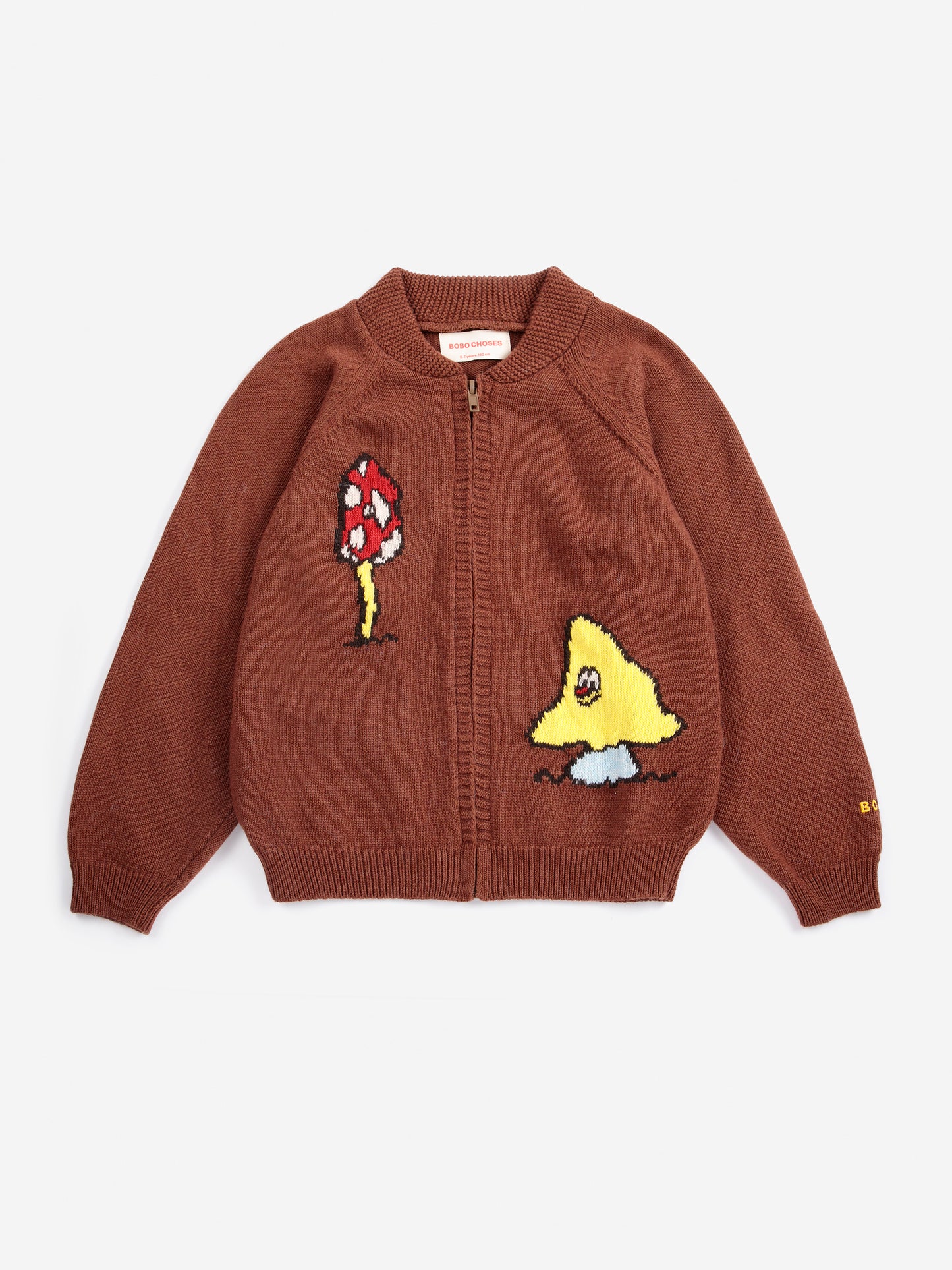 Bobo Choses Cardigan m. Lynlås Mush Monster