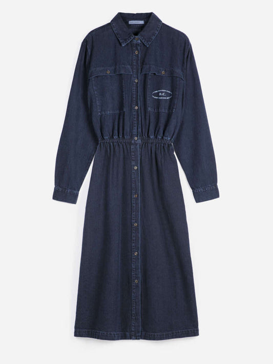 Bobo Choses Kjole Denim Navy Blue
