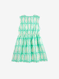 Bobo Choses Lucky Fish All Over Sleeveless Dress Light Green