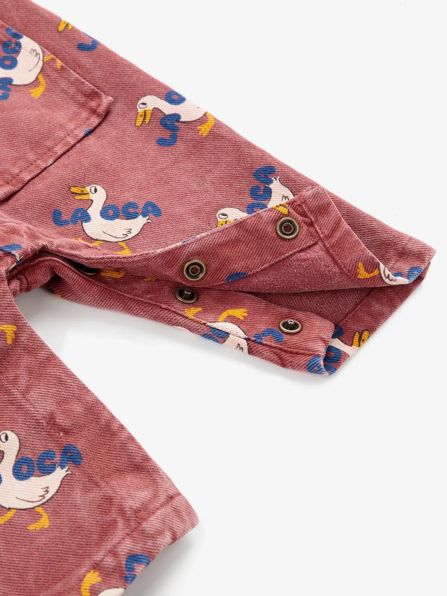 Bobo Choses Overall Denim La Oca Brun