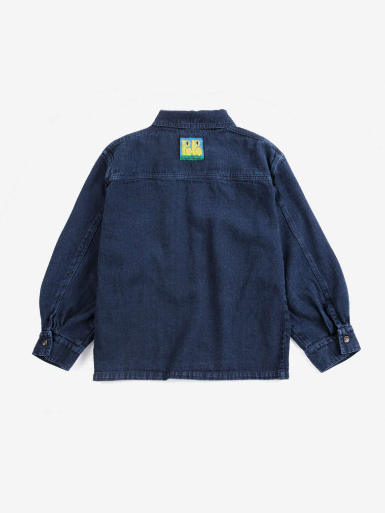 Bobo Choses Skjorte Denim Midnight Blue