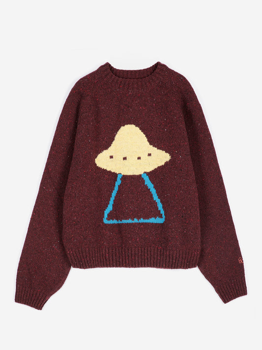 Bobo Choses Sweater Uldblanding Pixel Abduction