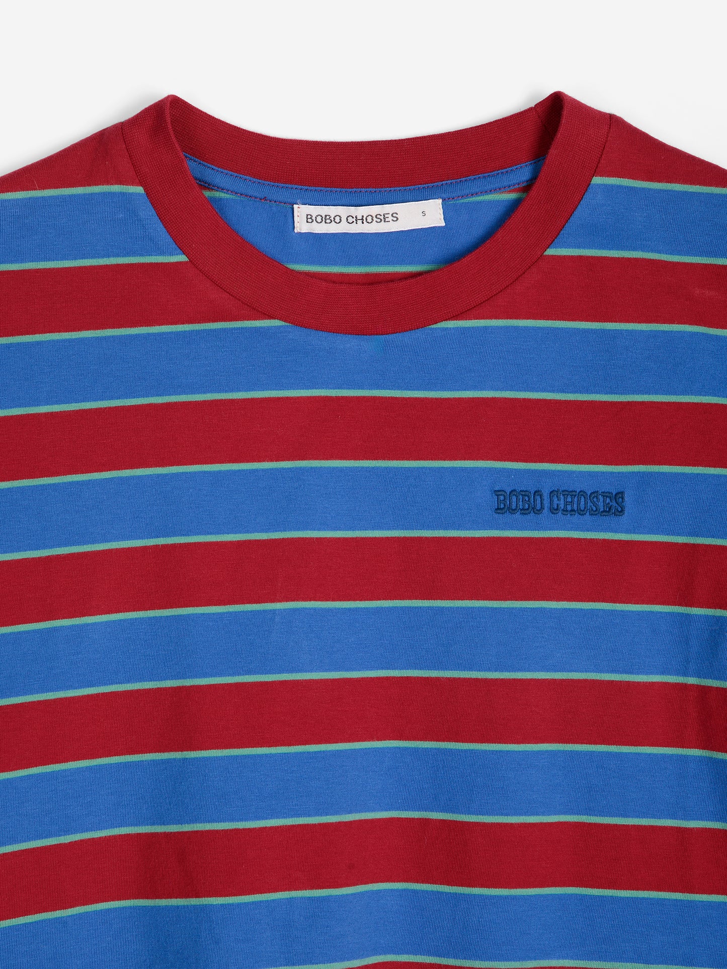 Bobo Choses T-shirt Striped Cropped