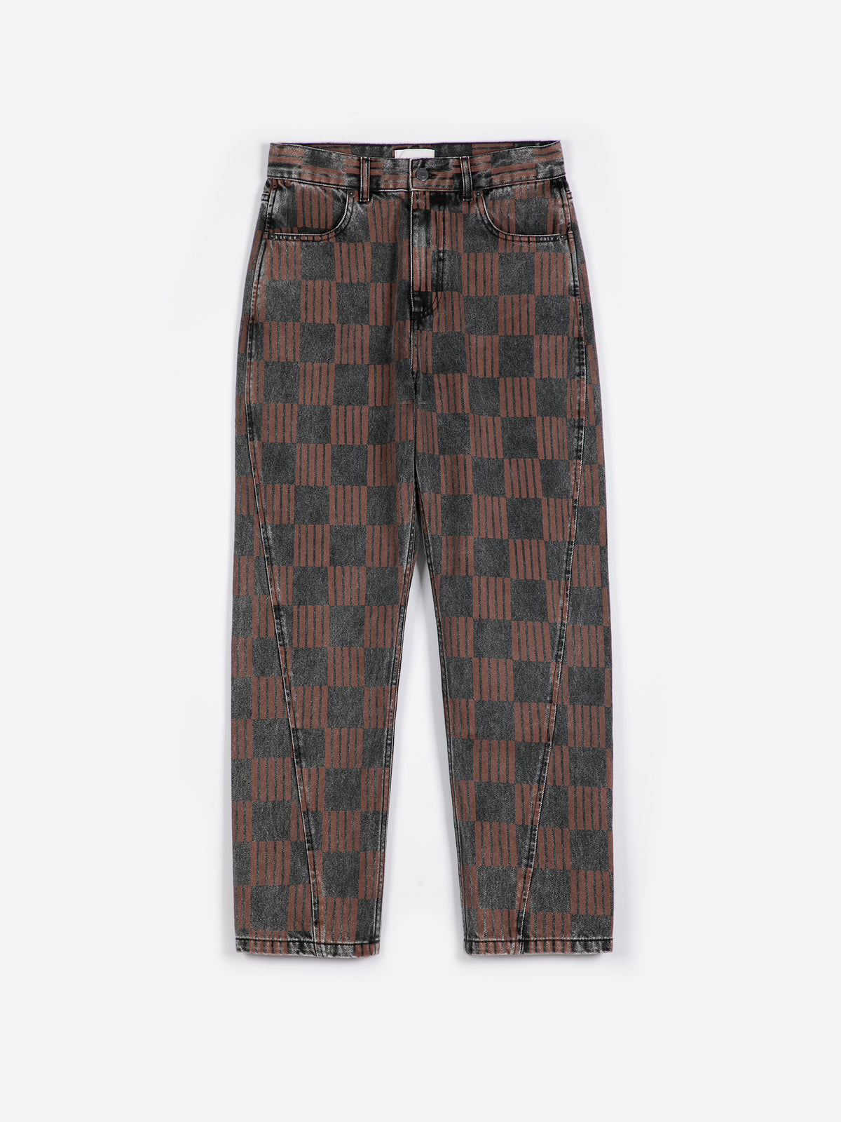 Bobo Choses Bukser Almost Moiré All Over Mom Fit
