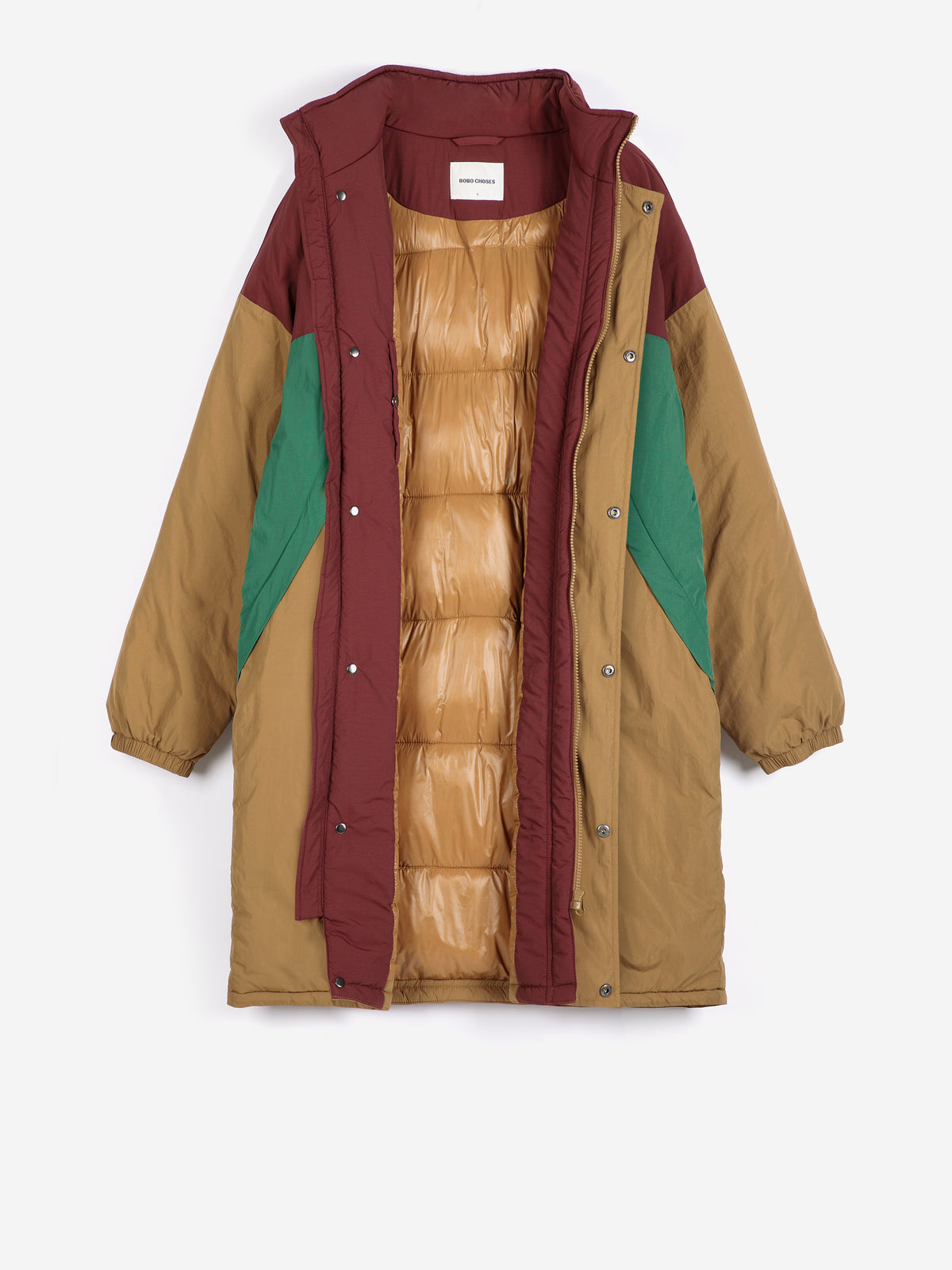 Bobo Choses Jakke Lang Oversize Color Block