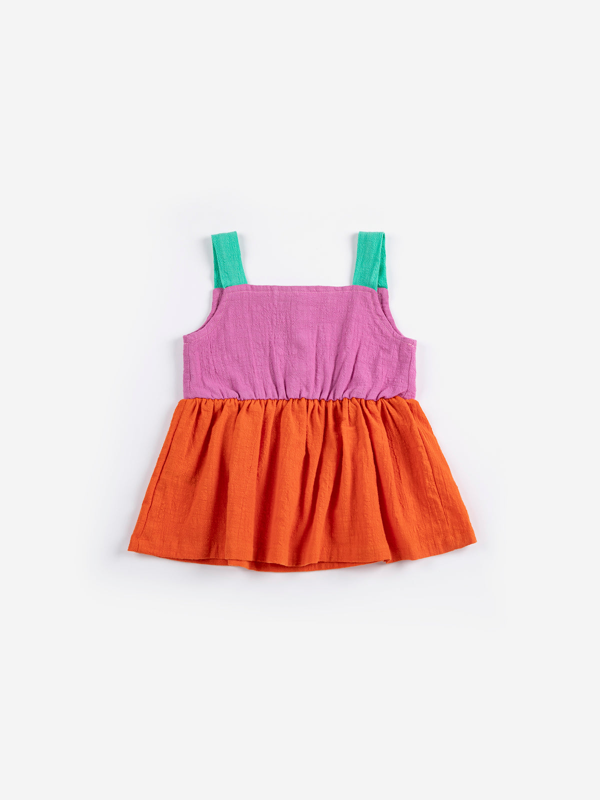 Bobo Choses Kjole Pixel Daisy Orange