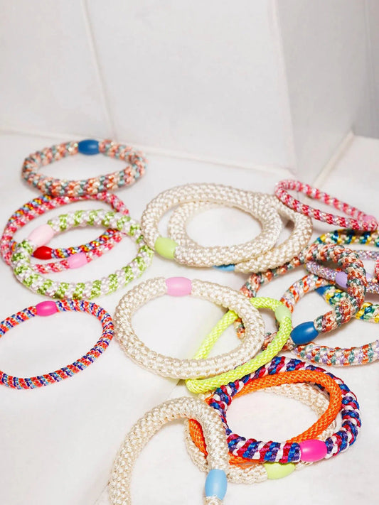 Bon Dep Thin Hair Ties 4 pcs