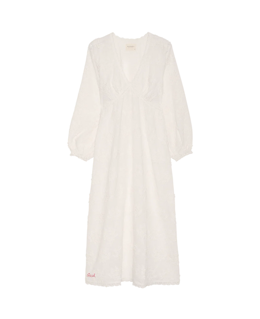 Sissel Edelbo Delphine Kjole Off White