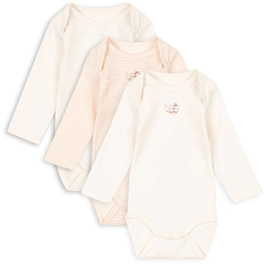 FANGA Body LÆ 3 stk. Fio Stripe OCS Blush Mix