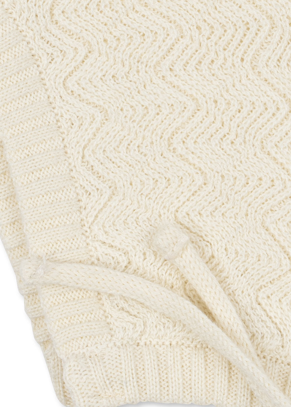FANGA Hjelm Strik Venti Antique White GOTS