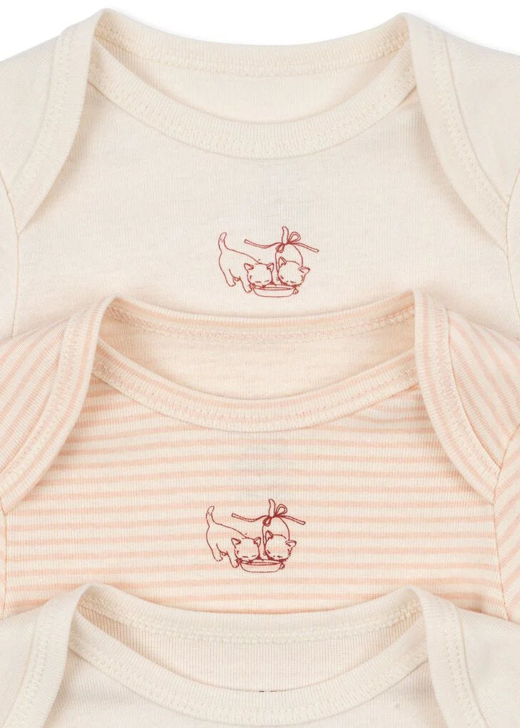 FANGA Body LÆ 3 stk. Fio Stripe OCS Blush Mix