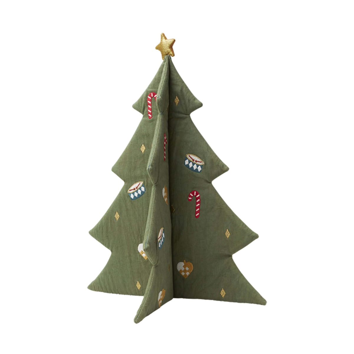 Fabelab Christmas Tree Embroidered Green