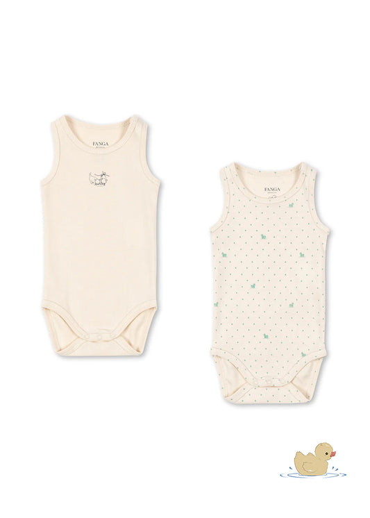 Fanga Body KÆ  Lago Verde Aop Buttercream 2 Pack