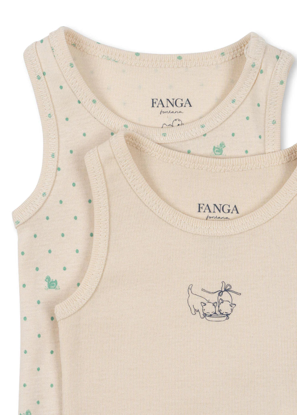 Fanga Body KÆ  Lago Verde Aop Buttercream 2 Pack