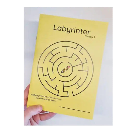 Farverige Dage Opgavehæfte Labyrinter