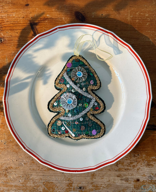 Sissel Edelbo Julepynt Glitter Træ