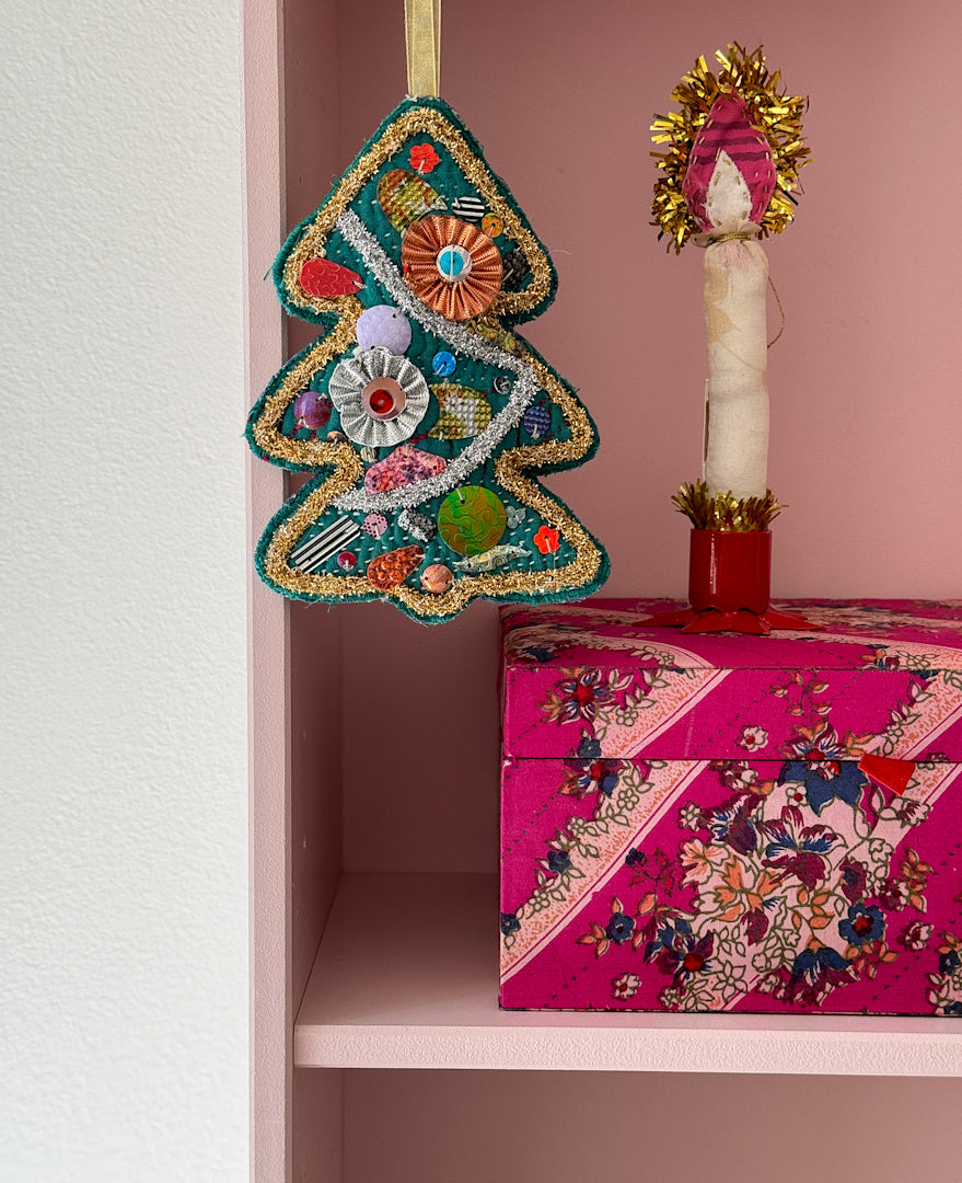 Sissel Edelbo Julepynt Glitter Træ