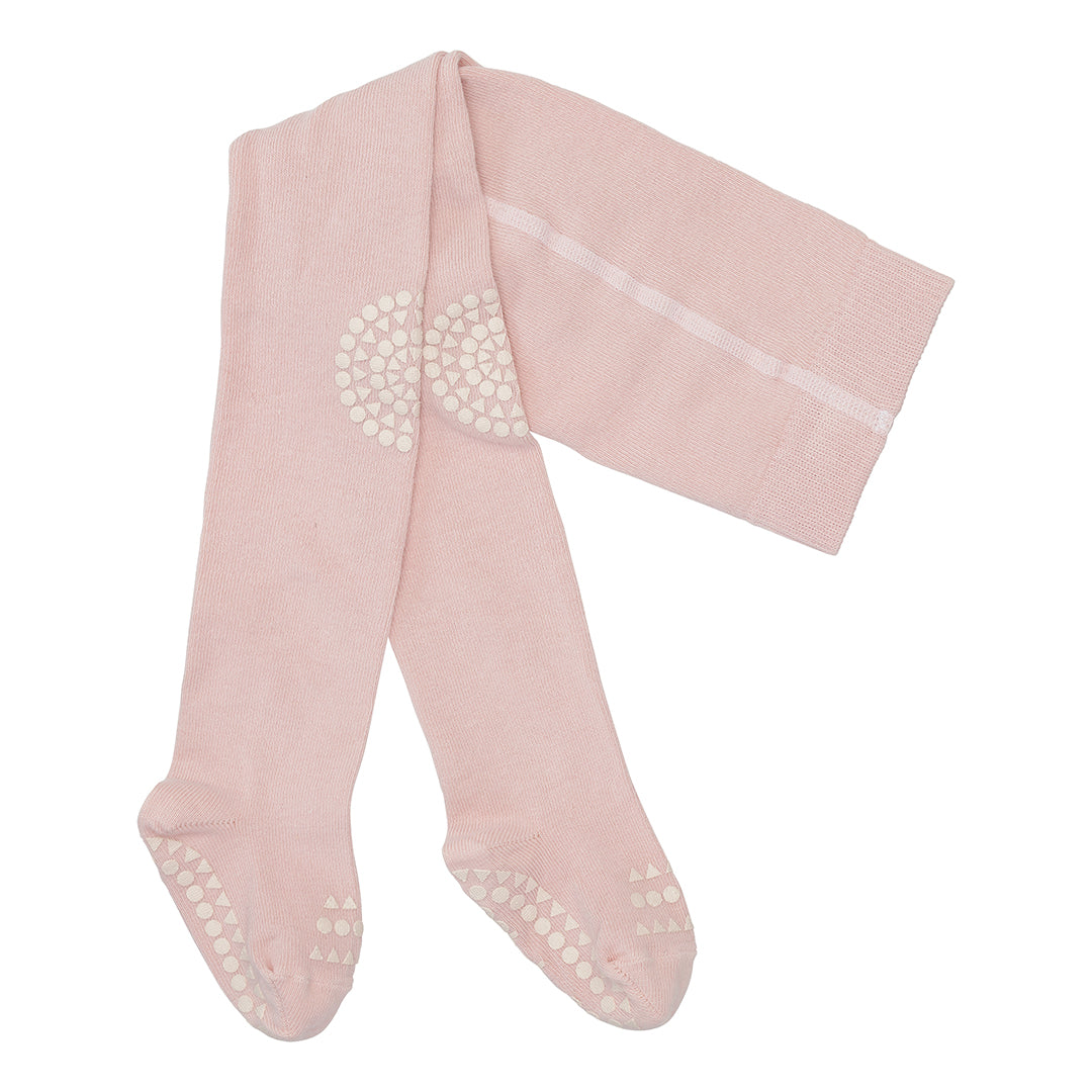 GoBabyGo Kravle Strømpebukser Bambus Soft Pink