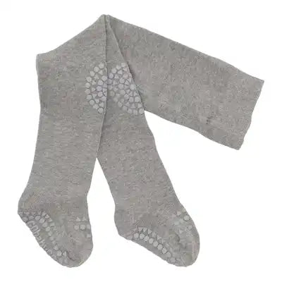 GoBabyGo Kravle Strømpebukser Grey Melange