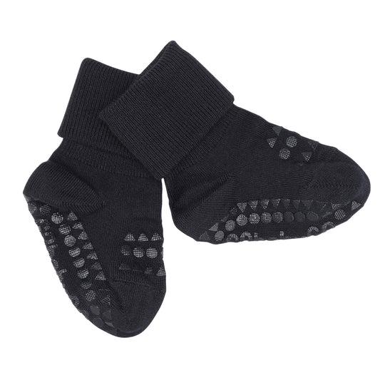 GoBabyGo  Skridsikre Strømper Bambus Dark Blue