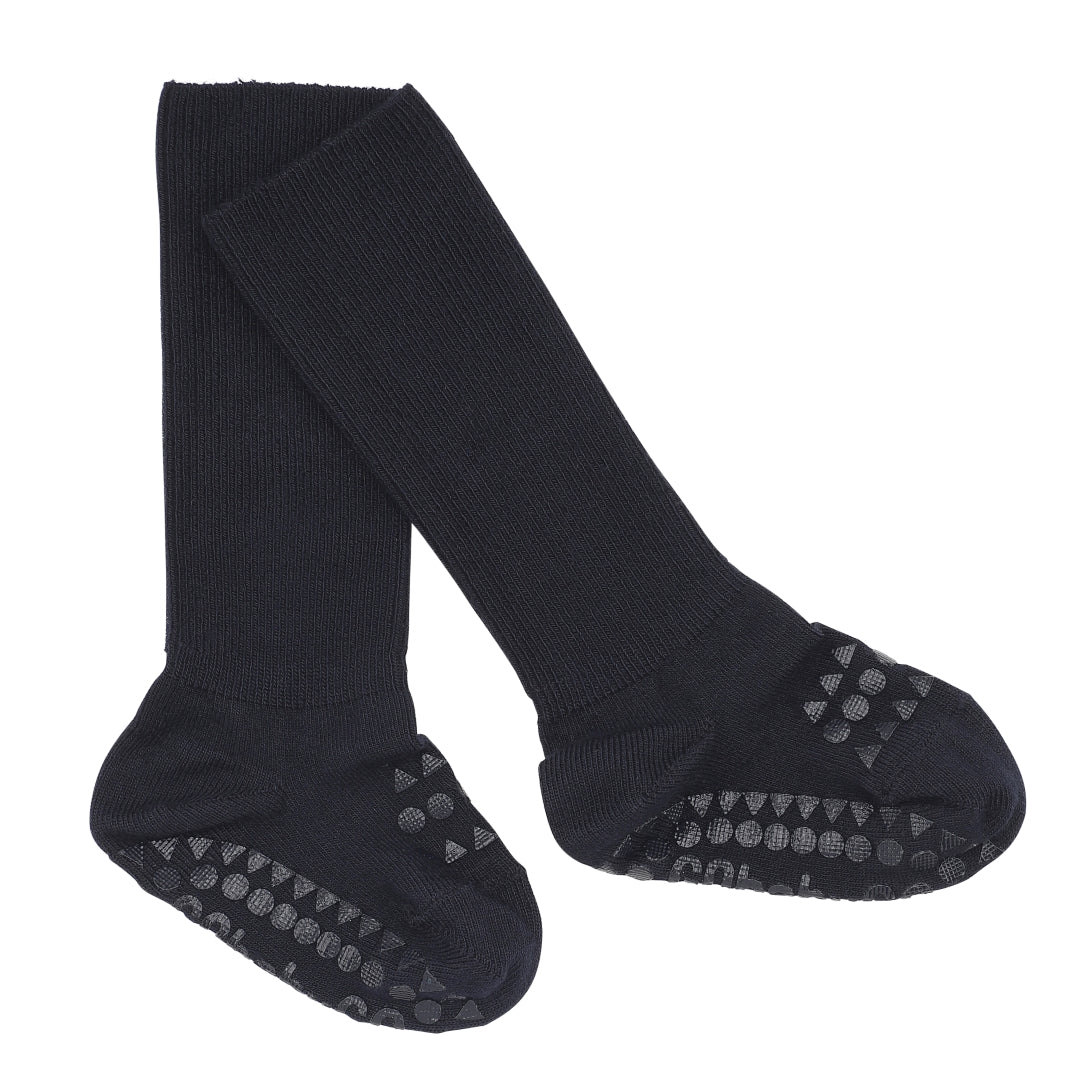 GoBabyGo  Skridsikre Strømper Bambus Dark Blue