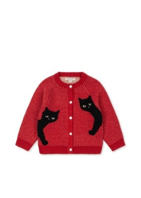 KS Cardigan Belou Cat Rouge