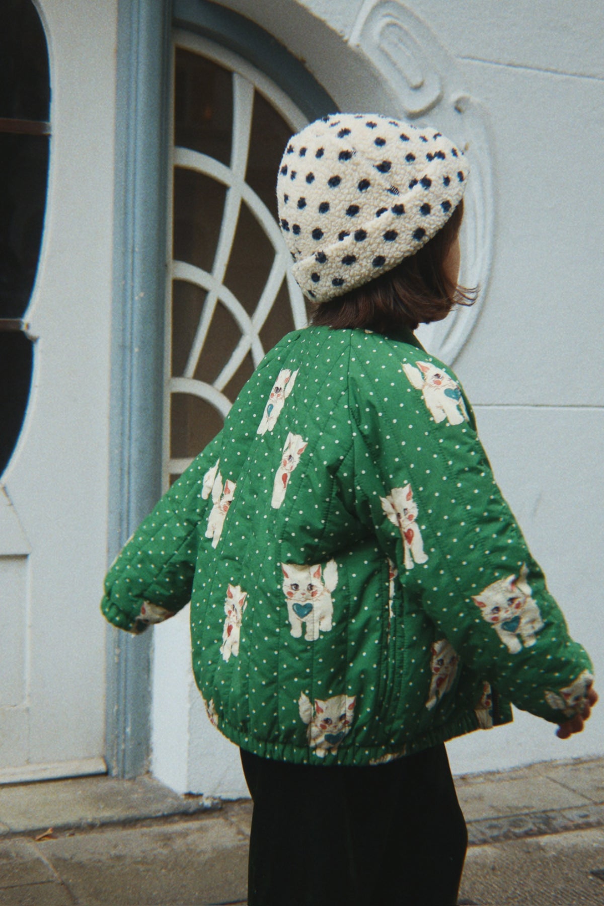 KS Termojakke Juno Bomber Dot Miao Verde
