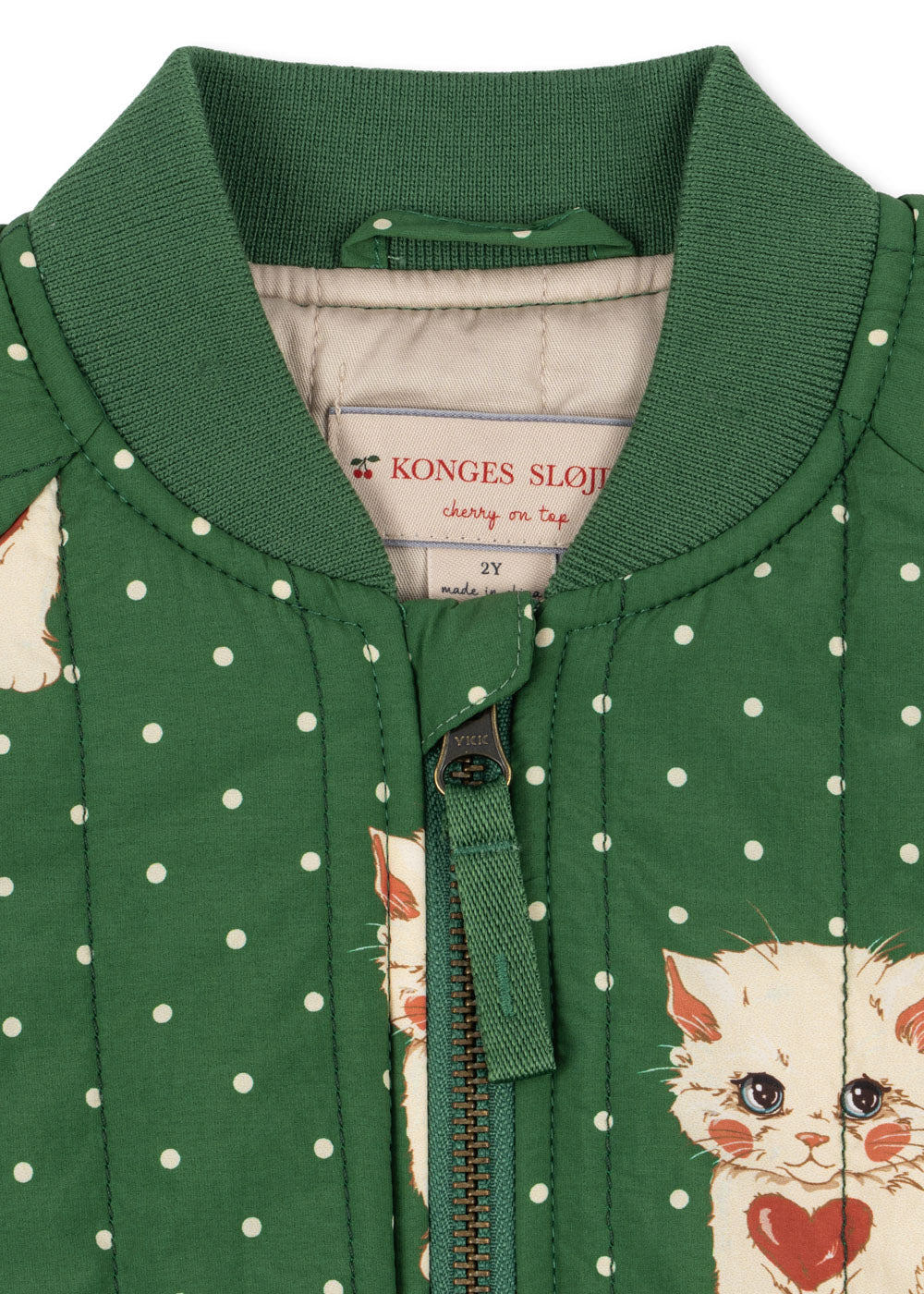 KS Termojakke Juno Bomber Dot Miao Verde