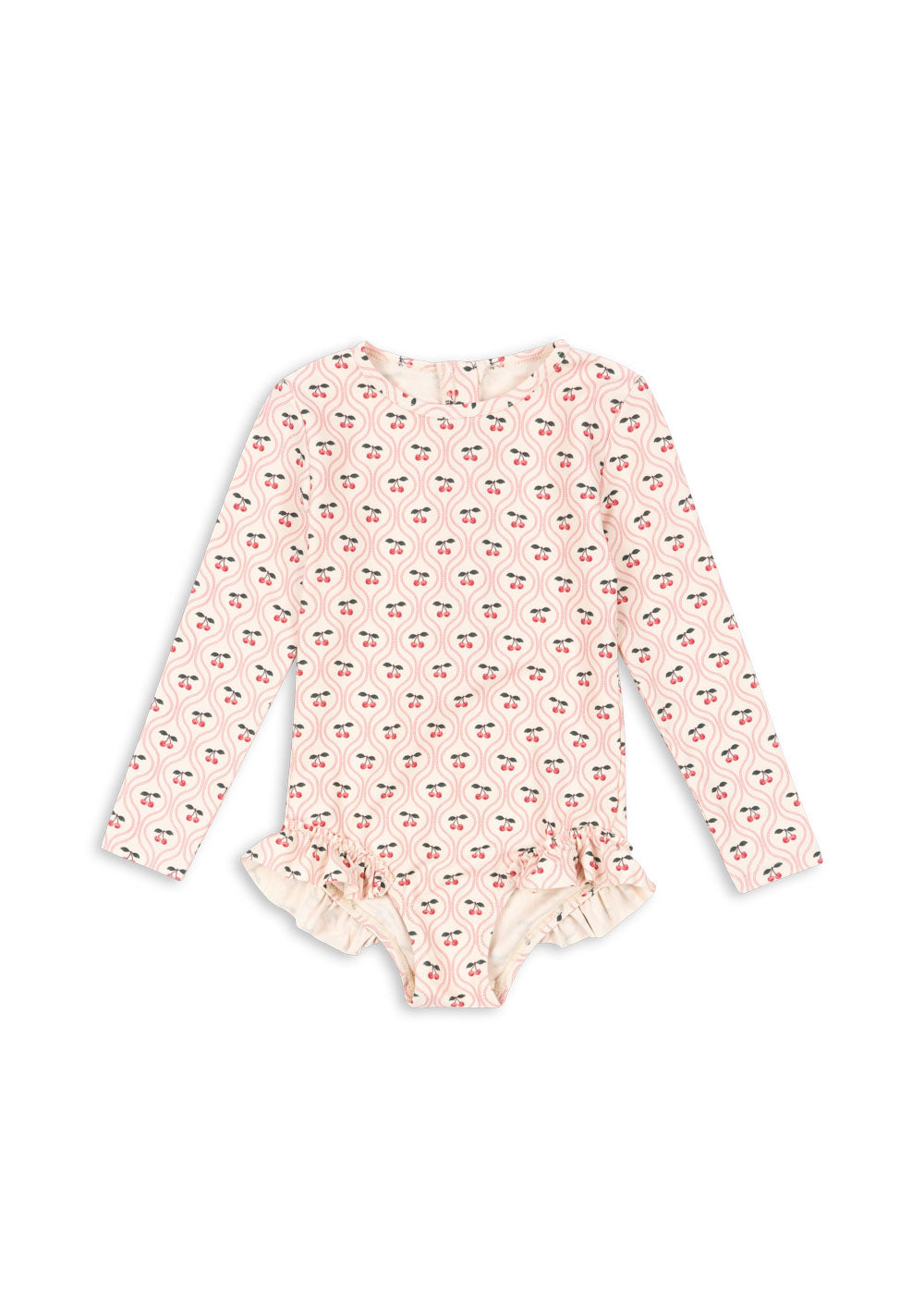 Konges Sløjd Badedragt LÆ Merle Cherry Pink Motif GRS