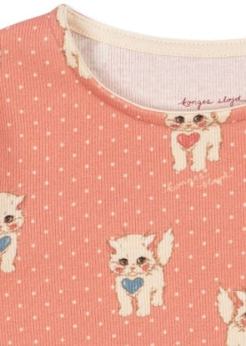 Konges Sløjd Bluse Ella GOTS Ciao Miao Rose