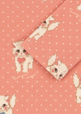 Konges Sløjd Bluse Ella GOTS Ciao Miao Rose